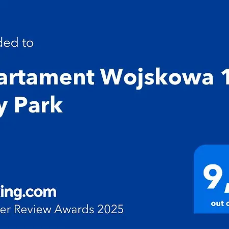 Appartement Wojskowa 1 / Park Poznań